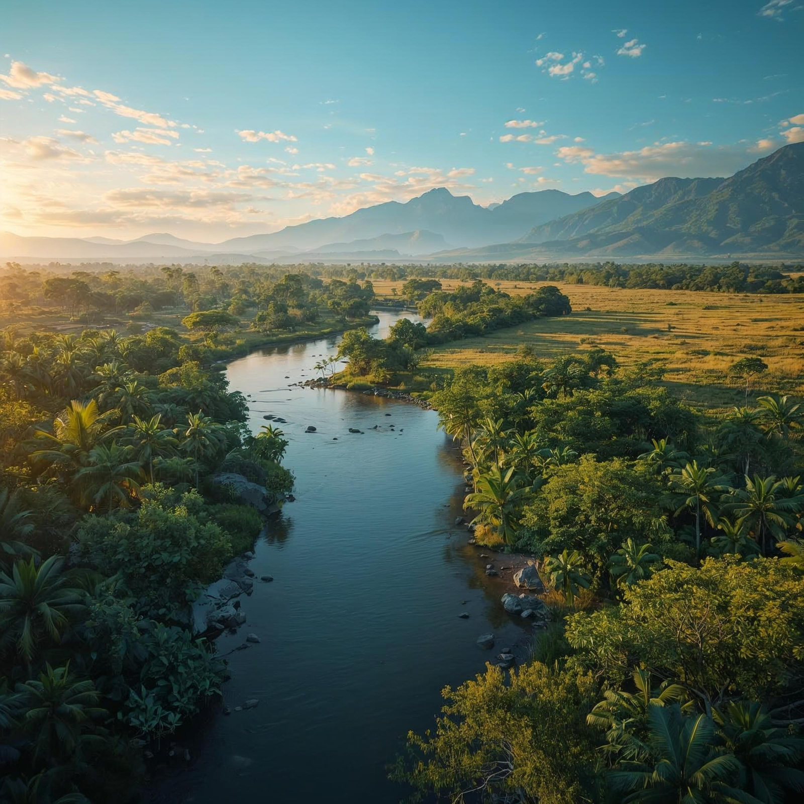 Hands Raised to the Sky